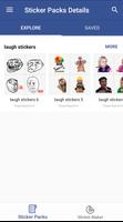 Laugh Stickers for WhatsApp - WAStickerApps Cartaz