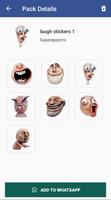 3 Schermata Laugh Stickers for WhatsApp - WAStickerApps