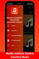 برنامه‌نما Radio Country Stations Music عکس از صفحه