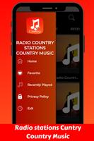 Radio Country Stations Music स्क्रीनशॉट 2