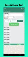 Text Repeater - Repeat Text Screenshot 2