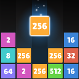 Drop Number : Neon 2048 icon