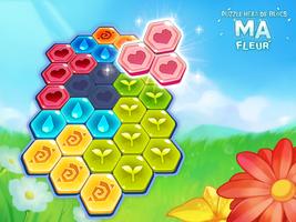 Puzzle Block Hexa : Ma Fleur capture d'écran 1