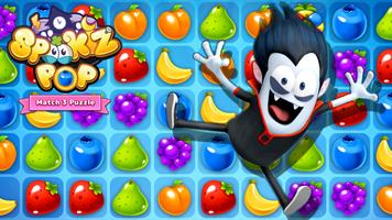 SPOOKIZ POP - Match 3 Puzzle постер