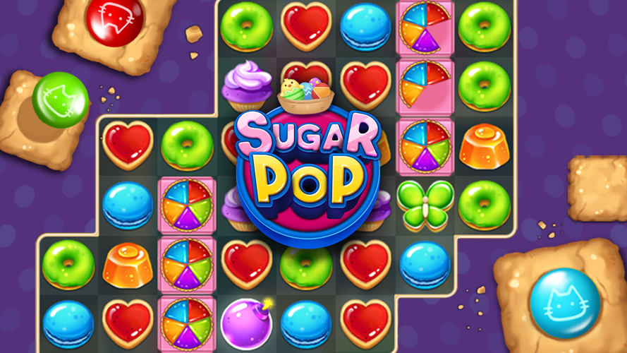 Sugar Pop Sweet Match 3 Puzzle Apk 1 4 1 Download For Android