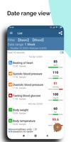 MyBodyLog تصوير الشاشة 1