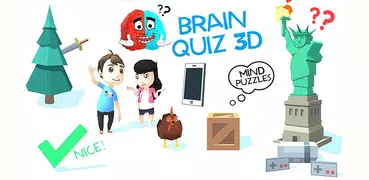 Brain Quiz 3D - Mind Blown Puzzles