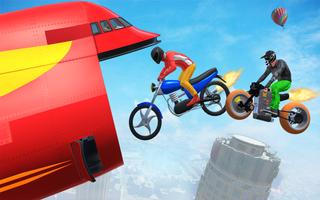 Superhero Flying Bike Game تصوير الشاشة 1