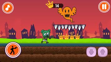 super gummyrun bear game पोस्टर