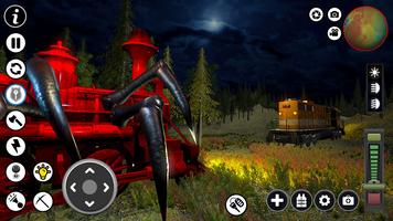 Choo Chu Monster Spider Train الملصق