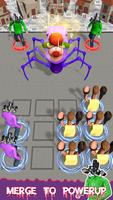 Merge Toilet Monster Game bop تصوير الشاشة 1