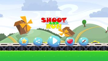 Poster Action Games: Shoot And Run