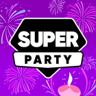 Superparty - Desi Party Games To Play With Friends Zeichen
