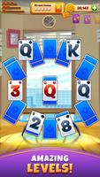 Solitaire Tri Peaks - Lucky Star Patience Game 스크린샷 2