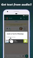 Audio en Texte pour WhatsApp capture d'écran 3