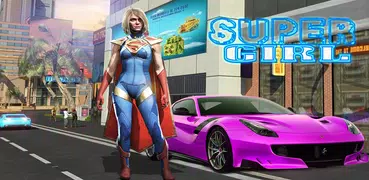 Amazin Super Girl Rope Hero -Girl strange war hero