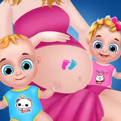 Descargar XAPK de Mom & newborn Babysitter Game