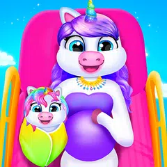 Unicorn Mom & Newborn - Babysi APK 下載