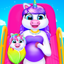 Unicorn Mommy Babysitter Game APK