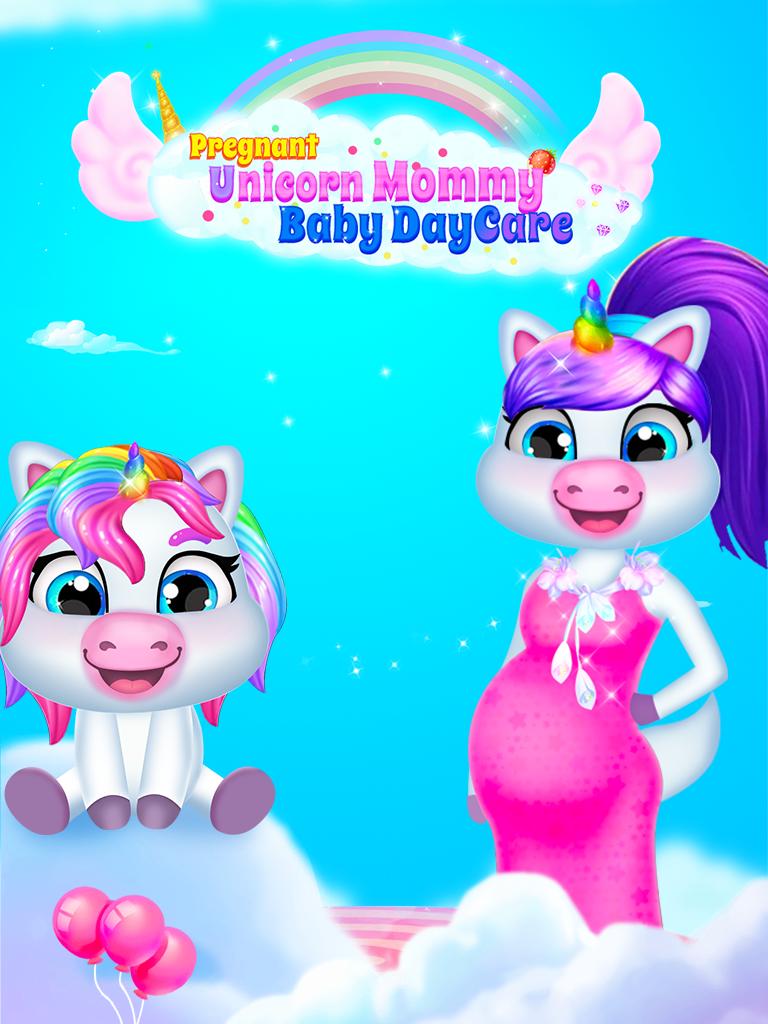 Maman Licorne Et Nouveau Ne Jeu De Baby Sitter Pour Android Telechargez L Apk