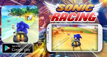 Super Kart Racing Dash plakat