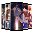 Fond d'écran Couple Anime mignon APK