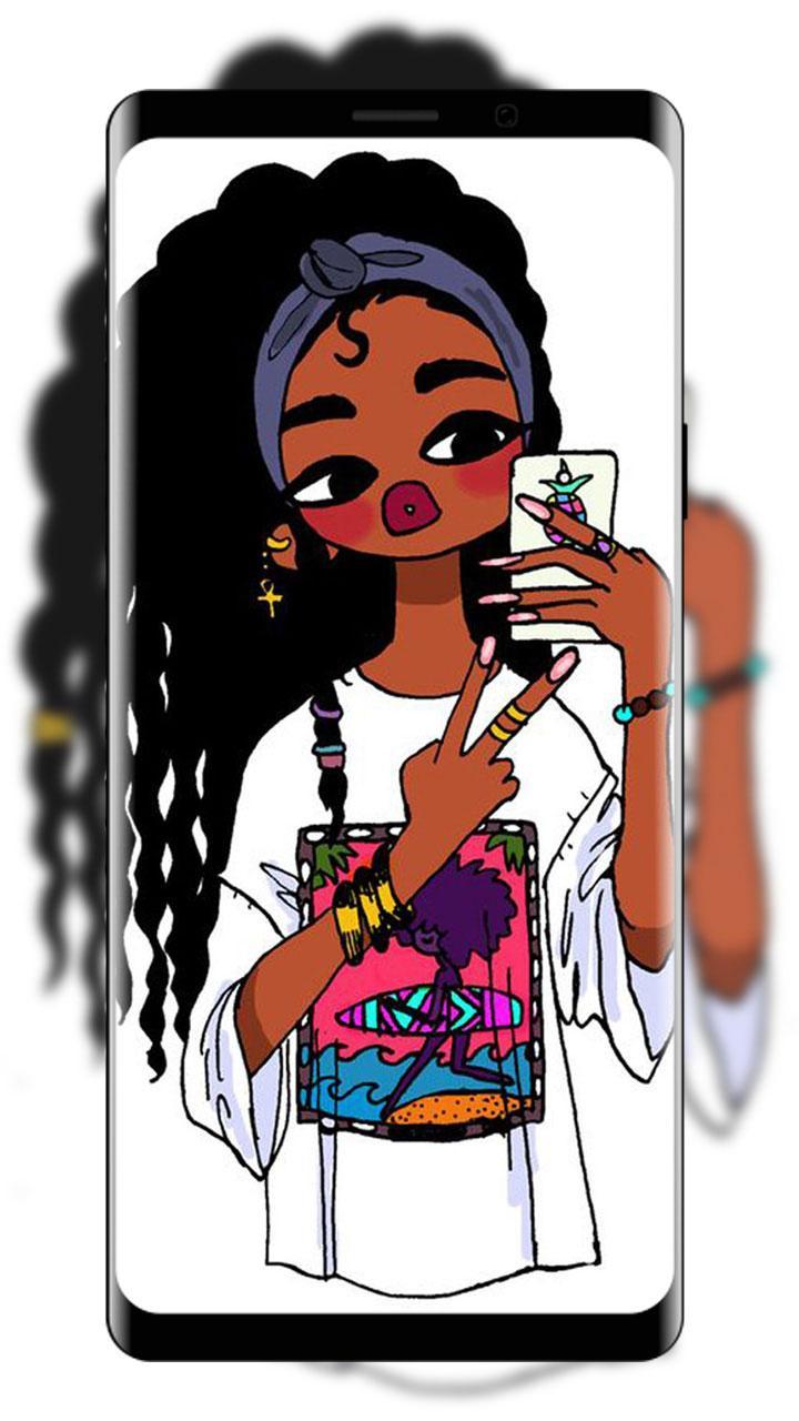 Cute Black Girls Wallpaper Melanin For Android Apk Download - wallpaper roblox girl black