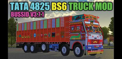 Mod Bussid Tata Truck capture d'écran 1