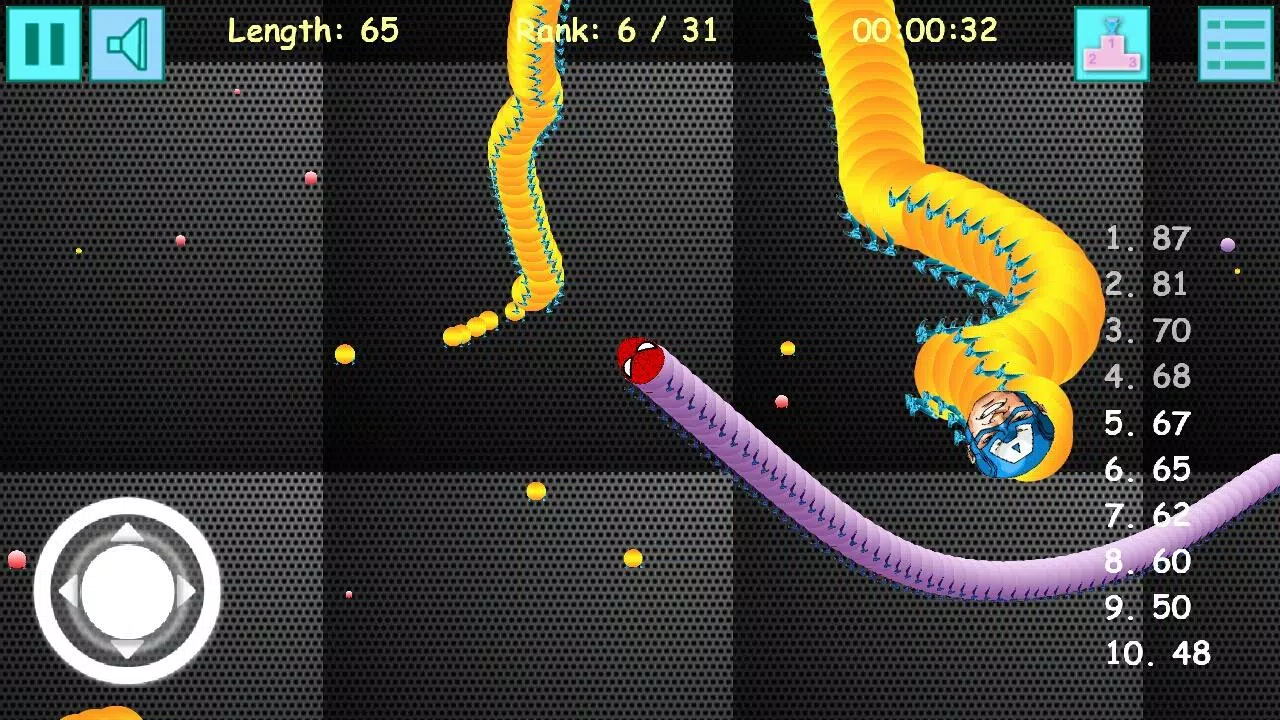 Download Snake Slither Games: Worm Zone android on PC