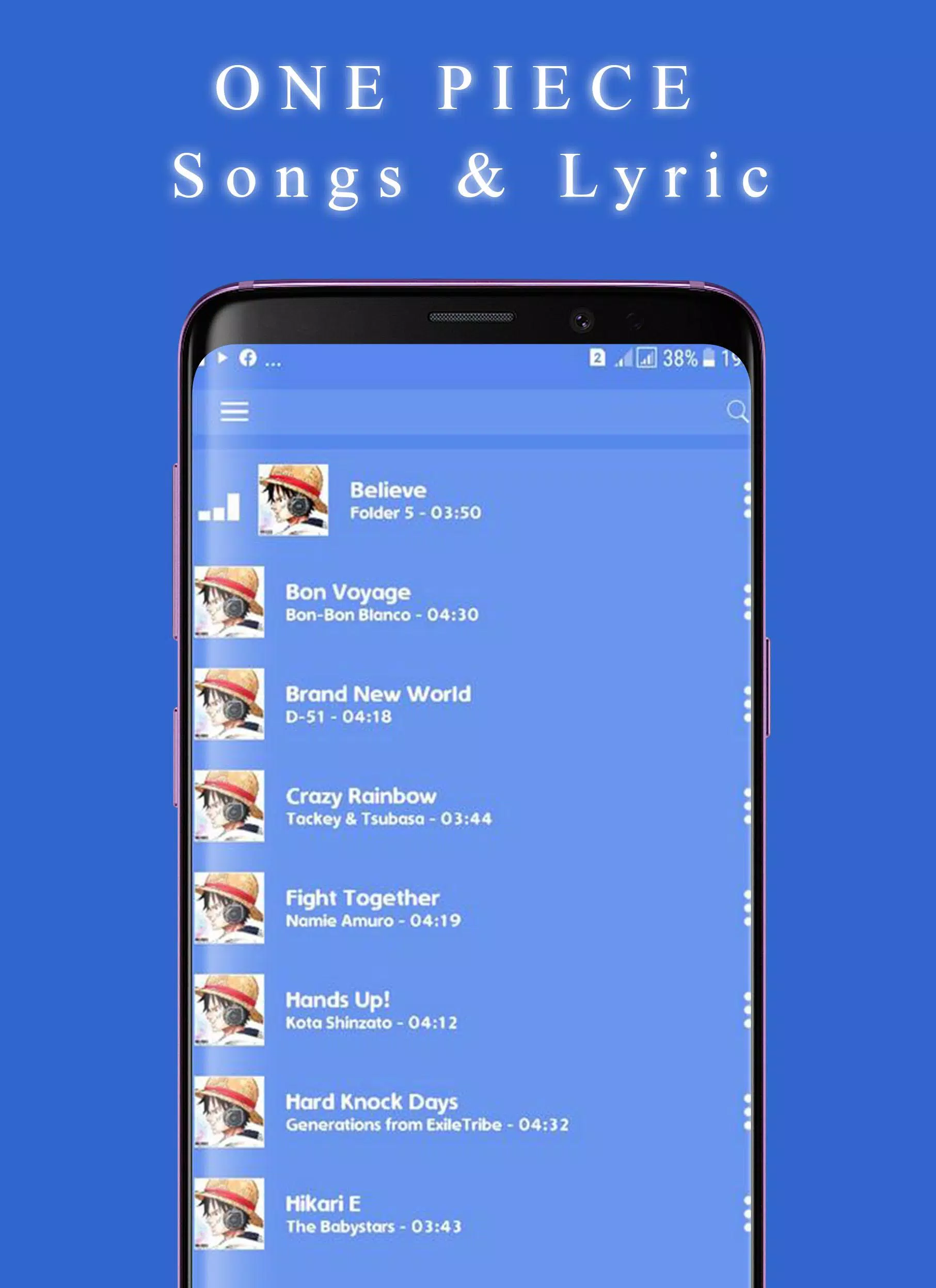 Op Songs And Lyrics For Android Apk Download