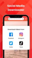 Video Downloader - All in One اسکرین شاٹ 1