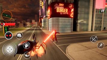 Super Fight Hero: Action City تصوير الشاشة 1