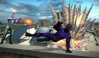 Super Black Hero الملصق