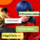 Chat With Ladybug Miraculous games icône