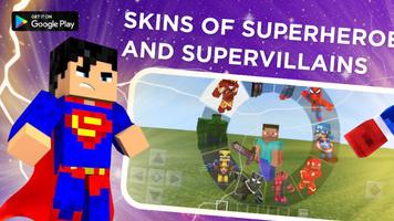 Poster Superhero Mods for Minecraft