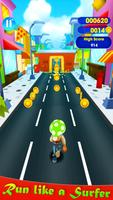 Poster SuperHeroes Subway Surf Train Rush : End Game