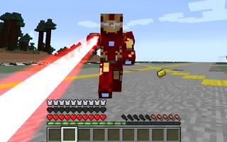 Superheroes Minecraft mod captura de pantalla 2