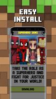 Mod superheroes for Minecraft ảnh chụp màn hình 1