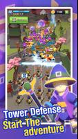 Super Heroes TD - Fantasy Tower Defense Games الملصق