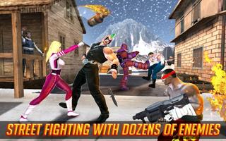 Superhero Street Fights - City screenshot 2