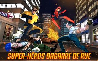 Super Héros Bagarre De Rue - L Affiche