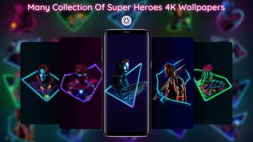 Superhero Wallpaper : Live 4D Wallpaper Poster