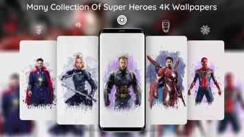 Superhero Wallpapers : 4K Live Wallpaper Affiche