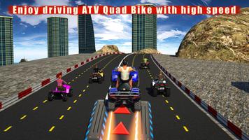 ATV Quad bike Racing Simulator: Bike stunts 2020 syot layar 2