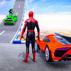 Superhero Car Stunt Race Trick ikona