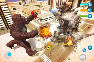 Angry Gorilla Rampage Games captura de pantalla 1