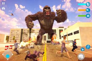 Angry Gorilla Rampage Games captura de pantalla 2