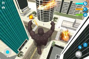 Angry Gorilla Rampage Games captura de pantalla 3
