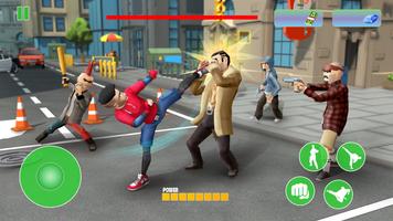 Power Superhero Spider Fighter 포스터