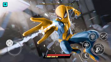 Spider Fighter Superhero Cartaz